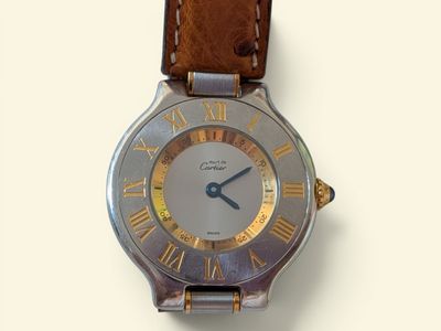 une montre dont le cadran comporte des chiffres romains