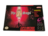 a box of the game the 7th saga on the table