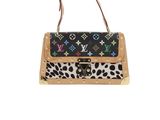 Sac à bandoulière Louis Vuitton en cuir multicolore à motif Monogramme