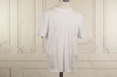 AMI par ALEXANDRE MATTIUSSI - T-shirt homme en coton blanc à…