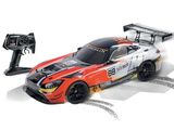 the remote control car is ready to race on the track