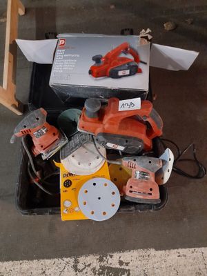 Rabot électrique Planer PHP 650C et coffret avec ponceuse vi… - Photo 1