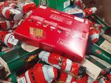 a box full of christmas cookies and cookies in it