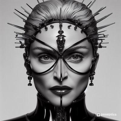 Promptika - Né en 1985 - Madonna - Impression sur papier photo brillan