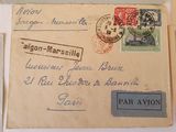 a close up of a postcard with a stamp on it