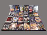 a lot of video games on display on the table