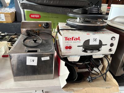a box that has a stove and a toaster on top of it