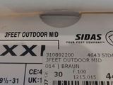 a close up of a label on the side of a vehicle