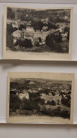 Aubusson : Lot de 2cpa doubles. Bon état