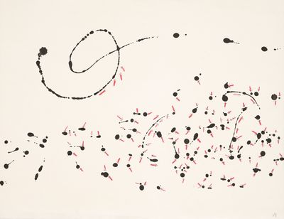 Olivier Debré (1920-1999) Sans titre circa 1999 Encre de chi…