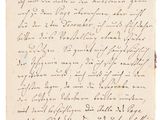 a letter written in black ink on a piece of paper