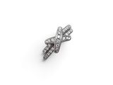 an image of a diamond bow ring on a white background