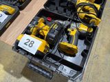 many different types of power tools in the case
