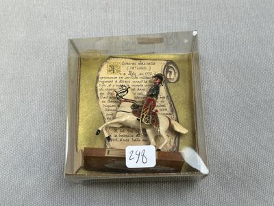 C.B.G MIGNOT - Général Lassalle, figurine en plomb peinte