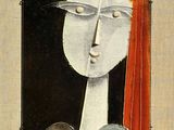 une image d'un tableau représentant un homme avec un chapeau sur la tête