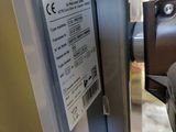 a close up of a machine that has a label on it