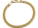 un bracelet en or avec un motif de tresse sur fond blanc
