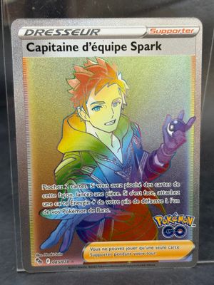 a close up of a card in a plastic case