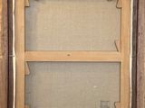 an old picture frame with a picture of a man and a woman