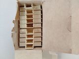 a cardboard box that has a bunch of compartments inside of it