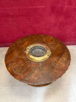 Curieux et important brasero circulaire en bois, pouvant for… (photo 3)