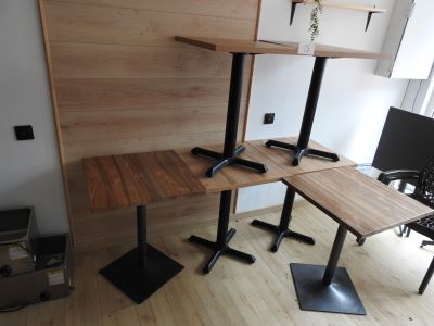 a desk with a chair and a computer on it