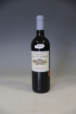 Bordeaux-Château La Ganne-Pommerol-Rouge-2012	-1b