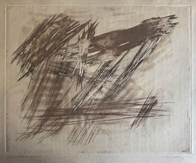 une image représentant un dessin sur une feuille de papier accrochée au mur