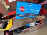 a box of tools that is sitting on the floor