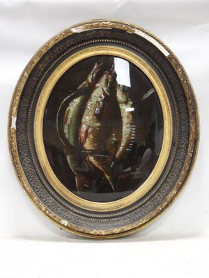an image of a picture of a fish in a picture frame