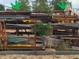 many different types of steel in the yard