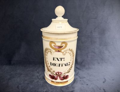 a canister with a lid that says exit deceita