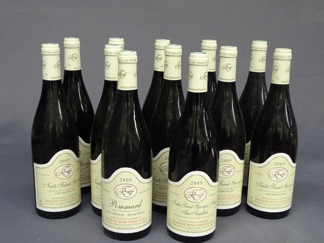 NUITS SAINT GEORGES, René TARDY et FILS, Aux Argillats, 11 boutei...