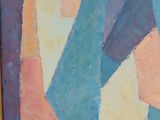a picture of a painting on the wall of a room