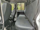 a seat in the back of a van that is empty