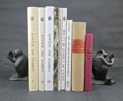 a few books that are sitting on a table