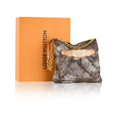sac à bandoulière Louis Vuitton avec bandoulière en chaîne