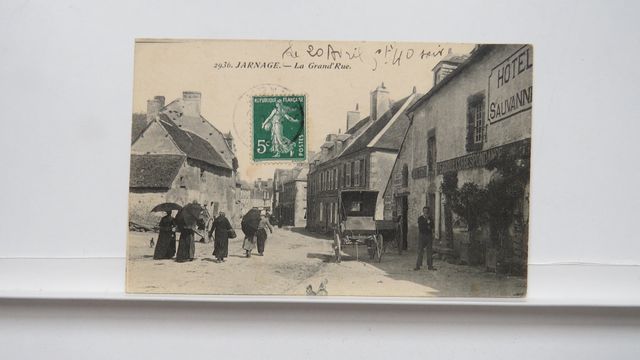 Jarnages : La Grand’Rue (VDC 2936). Carte rare ! Défaut (visible ...