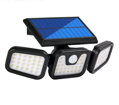 Lot de 2 éclairages extérieurs LED 100 watts à recharge sola… - Photo 1