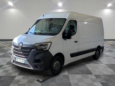 a picture of a white van parked in a room