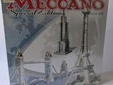 la boîte de meccano special edition avec une maquette de la tour eiffel