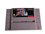 a nintendo game on a white surface with a white background