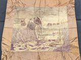 une image représentant un dessin d'éléphant sur une feuille de papier