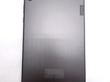 the back of a tablet computer with a small screen on top of it