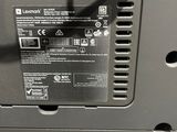 a close up view of the back of a laptop computer
