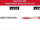 a close up of a pen with a price tag on it