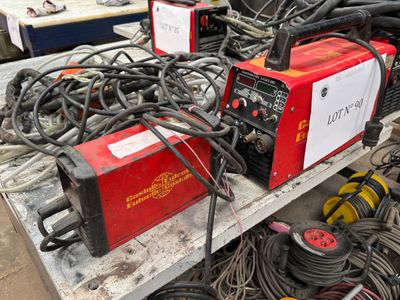 many different types of welding equipment sitting on a table