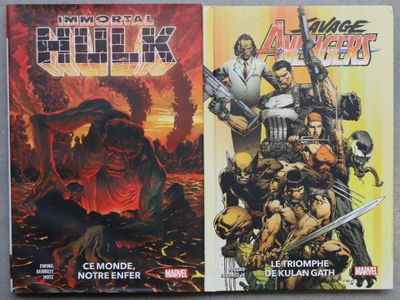 MARVEL FRANCE - Panini Comics - lot de 42 revues rigides car… - Photo 1