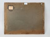 an old picture of a piece of paper with a tag on it