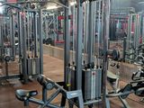 a picture of a gym with a lot of machines